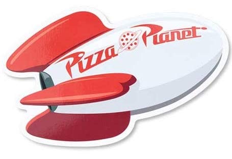 Amazon | トイストーリー ポストカード ピザプラネット ロケット